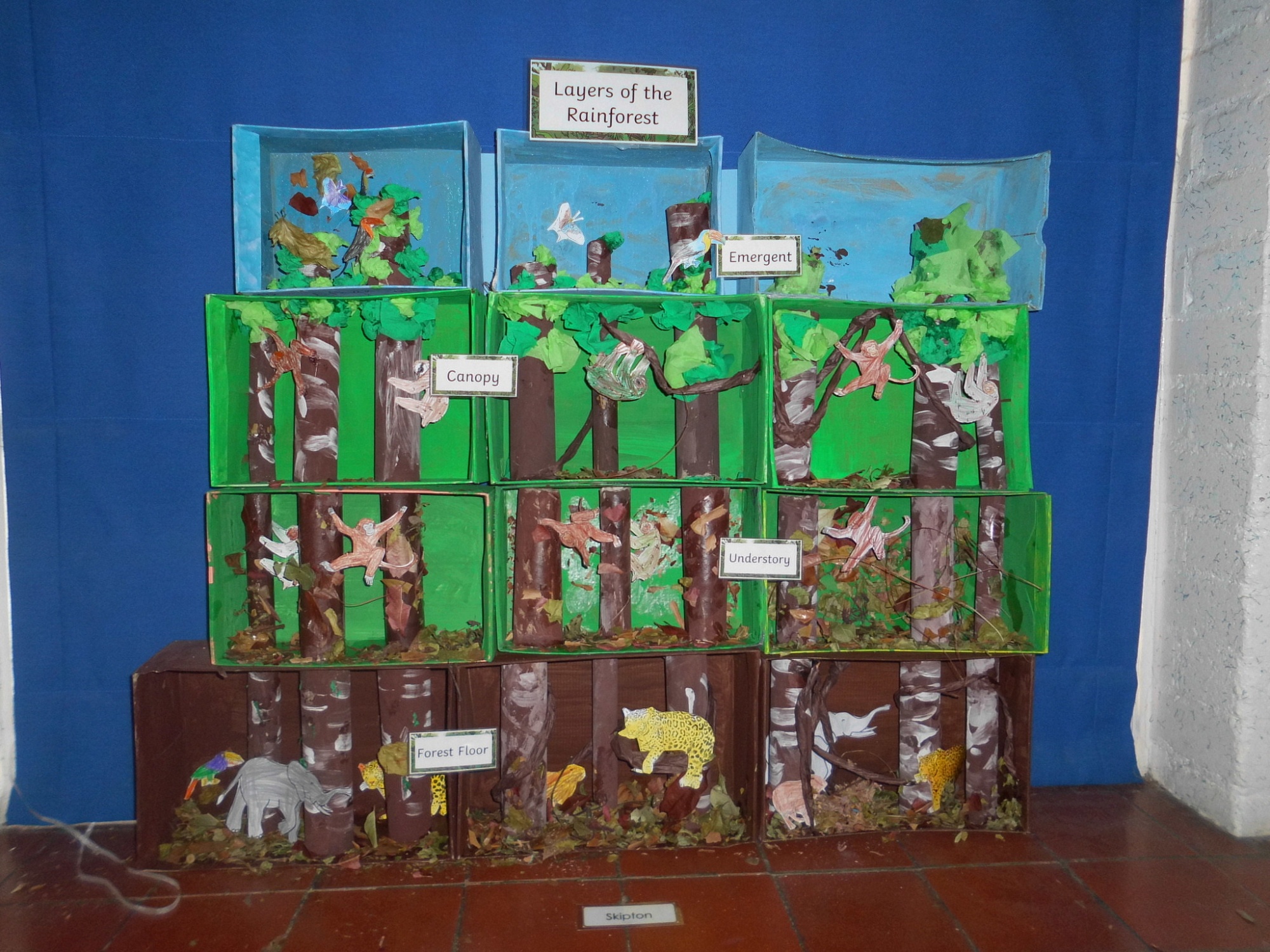 A piece of art by a student