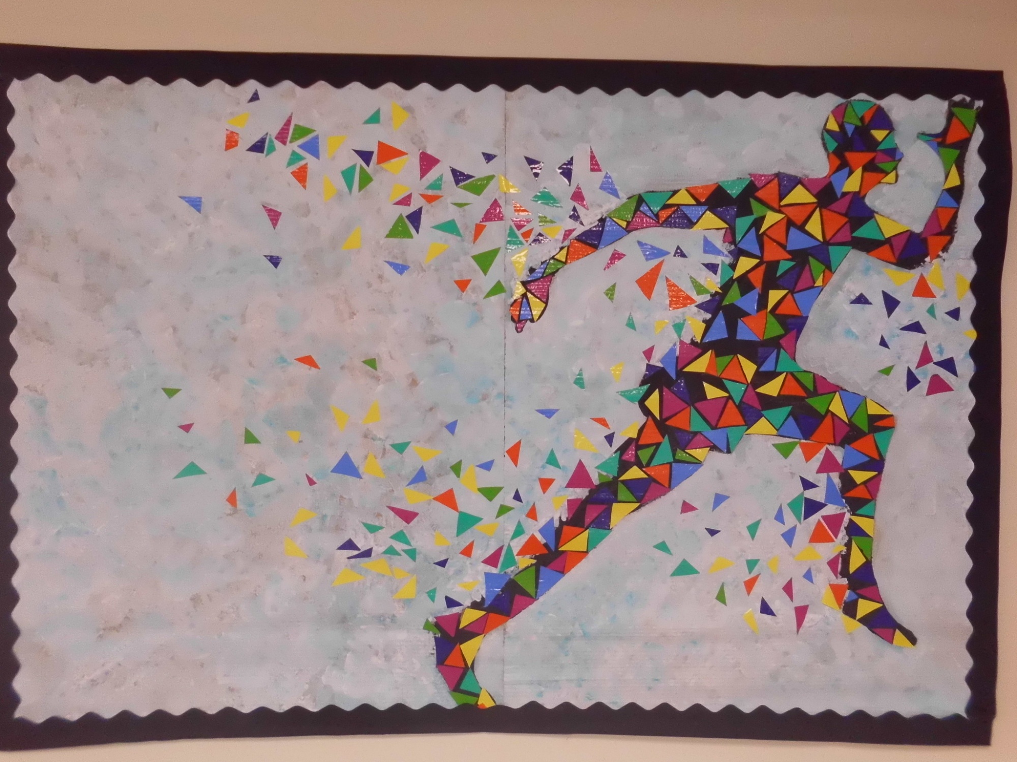 A piece of art by a student