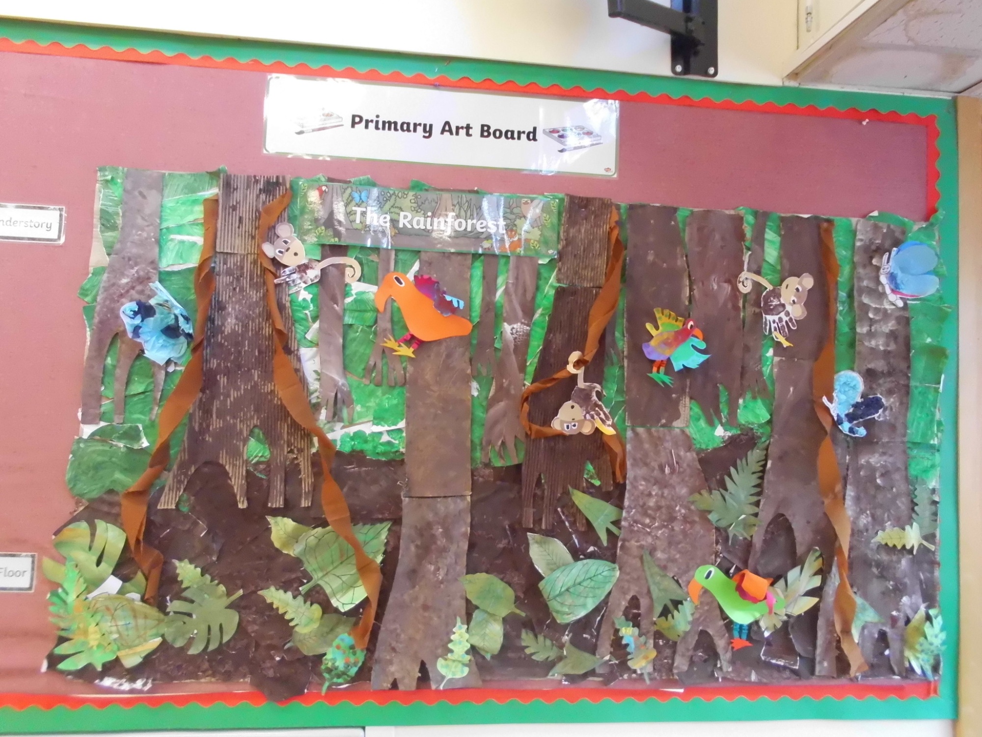 A piece of art by a student