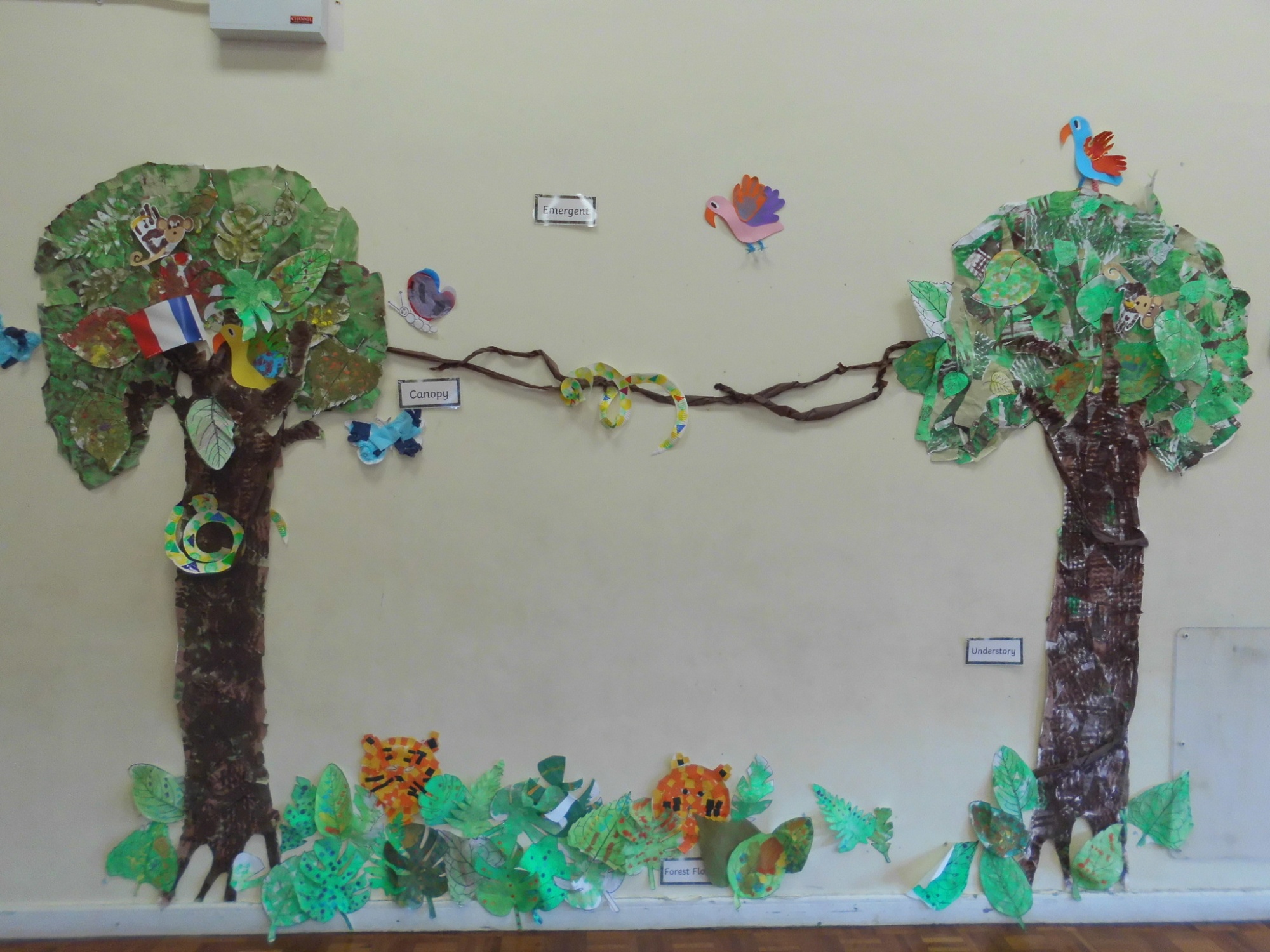 A piece of art by a student