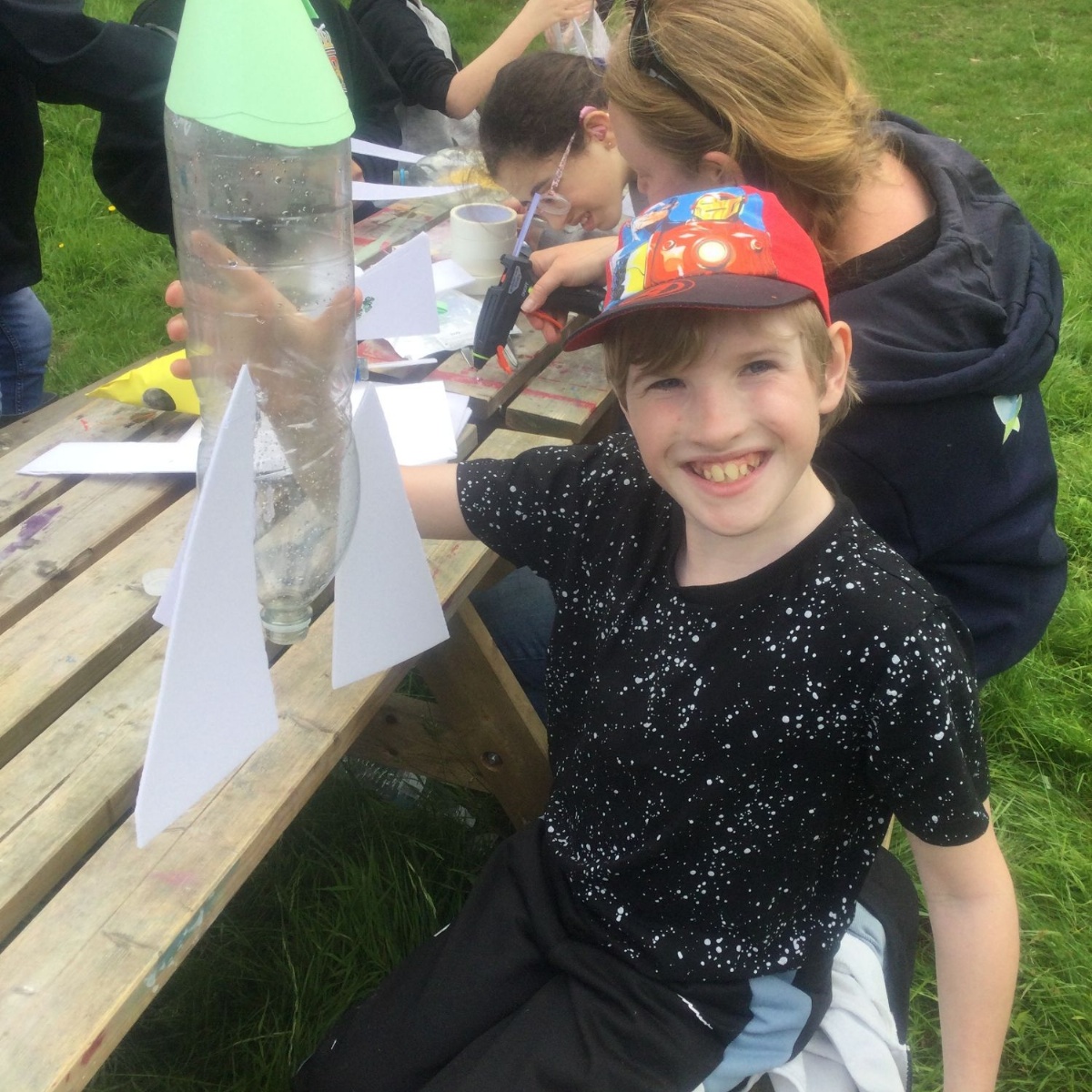 The castle school forest school at the paddock
